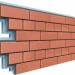 Термопанели Доломит Кирпич 40 мм Красный купить в Евпатории