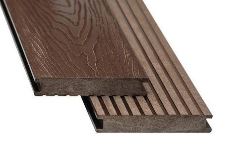 Террасная доска из ДПК ECODECKING Premium Коричневый купить в Евпатории