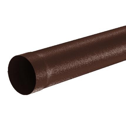 Водосток Aquasistem, Система 150/100 - Труба водосточная 3.00м RAL 8017 Коричневый matt купить в Евпатории