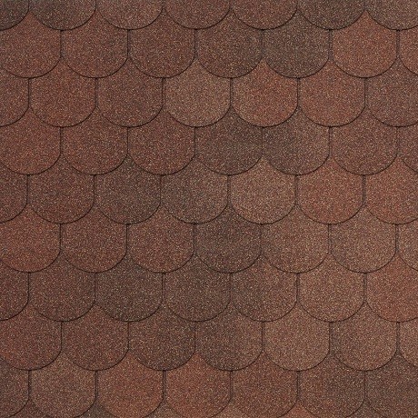 Гибкая черепица Tegola ASSISI terracotta 420 купить в Евпатории