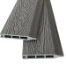 Заборная панель шип-паз EasyDecking Wood-Х 146х20 Серый купить в Евпатории