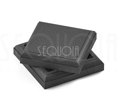 Комплект крышка/юбка для столба SEQUOIA GRAY купить в Евпатории