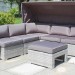 Диван-Трансформер AFINA плетеный из иск. ротанга AFM-320G Grey купить в Евпатории