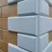 Угол Наружный к Фасадным Термопанелям Доломит Дагестанский Камень 400 мм Белый купить в Евпатории