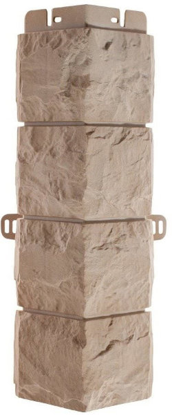 Фасадная панель Наружный угол фагот (талдомский), 0,45 х 0,13м (н) купить в Евпатории