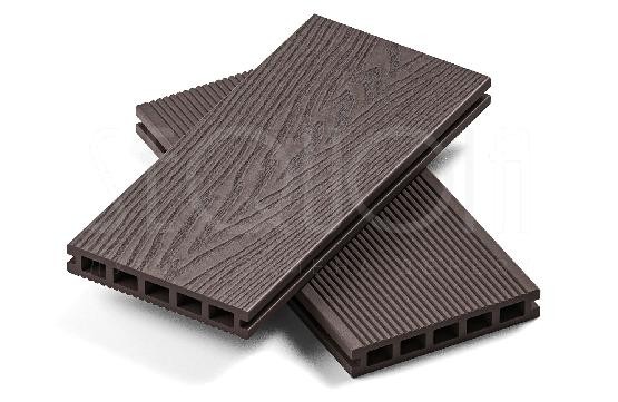 Доска террасная ДПК 3D SEQUOIA Evolution WOOD BROWN купить в Евпатории
