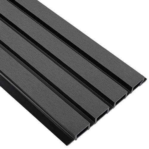 Фасадная реечная панель EasyDecking Wood-X 219х26 Черное дерево купить в Евпатории