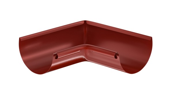 Водосток Aquasistem, система 125x90 - Угол желоба, внутренний 90° RR 29 Бургундский купить в Евпатории
