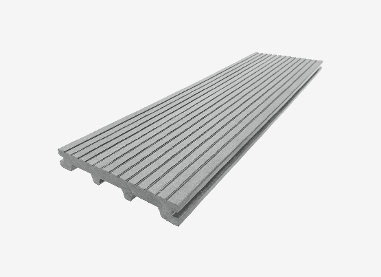 Террасная доска из ДПК RusDecking Unodeck Titanio - Серый купить в Евпатории