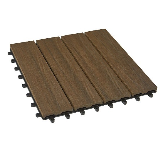 Садовый паркет дпк CM Garden Modern, 300х300 мм, PATINA BROWN (Патина коричневый) купить в Евпатории