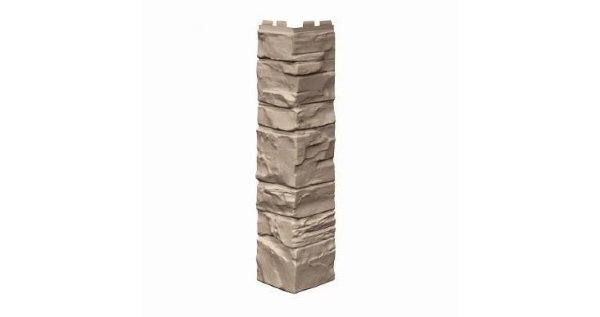 Угол наружный VOX Solid Stone Lazio камень светлая глина купить в Евпатории