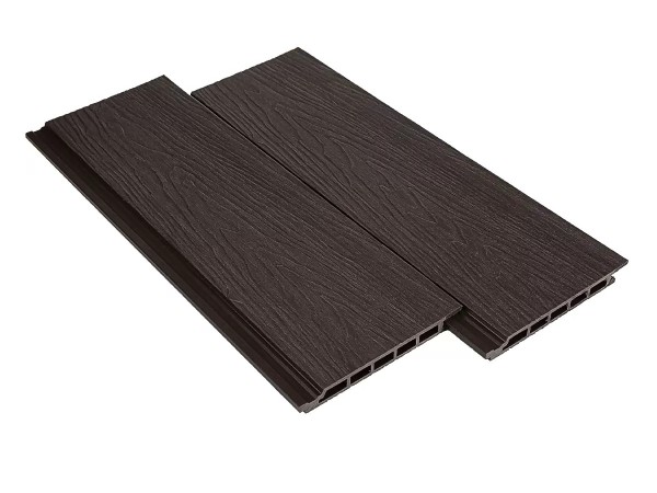 Фасадная панель из ДПК Deckart Vista 3D с текстурой дерева Махагон купить в Евпатории