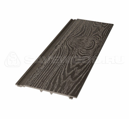 Сайдинг из дпк savewood sw-cedrus тангенциальный распил темно-коричневый купить в Евпатории