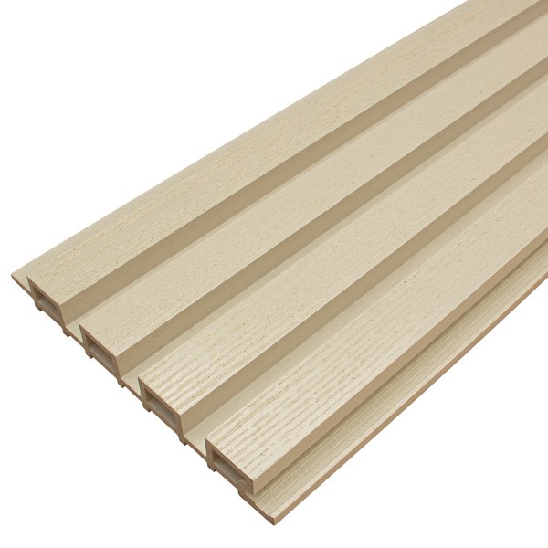 Фасадная доска из ДПК Faynag Wood Рейка Слоновая кость купить в Евпатории