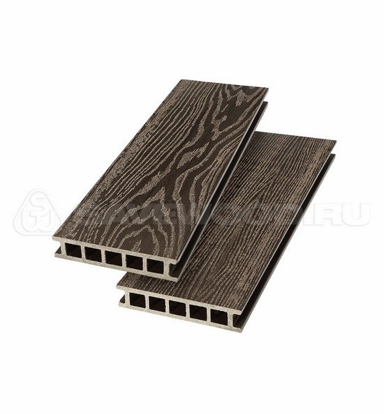 Террасная доска из ДПК SW-Fagus «SaveWood» темно-коричневый купить в Евпатории