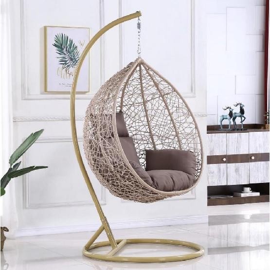 Кресло Подвесное из искусственного ротанга AFM-169A-LB Beige купить в Евпатории