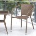 Комплект плетеной мебели AFINA из иск. ротанга T25B/Y137C-W56 Light Brown 2Pcs купить в Евпатории