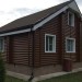 Сайдинг "blockhouse" под бревно, Акриловый Премиум ВН-01, орех тёмный купить в Евпатории