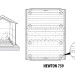 Сарай пластиковый Newton 759 купить в Евпатории
