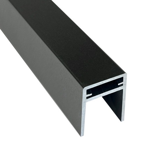 П-профиль Алюминиевый EasyDecking 35x25 Черное дерево купить в Евпатории