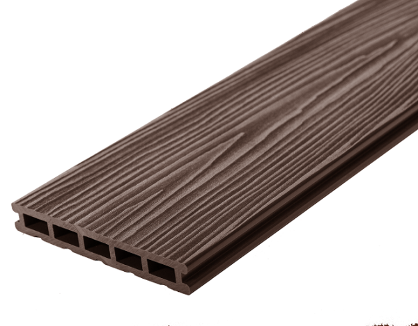 Террасная доска из ДПК RusDecking Unodeck Mogano - Венге купить в Евпатории