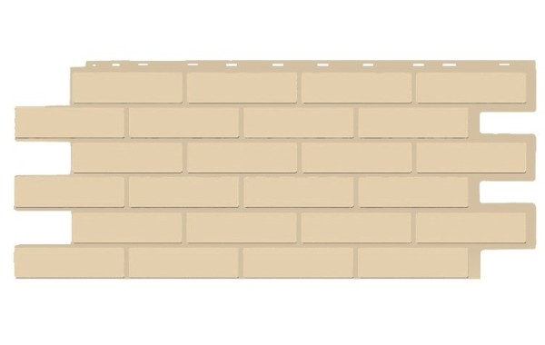 Фасадная панель T-Siding Кирпич Модерн Эко Амбер купить в Евпатории