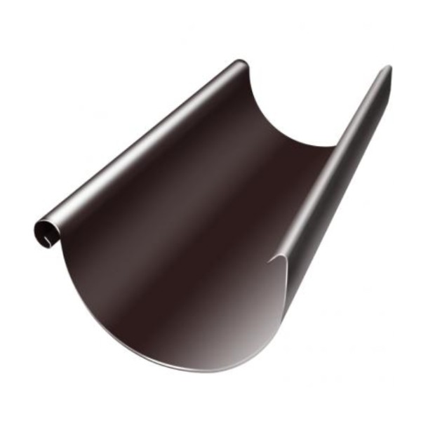 Водосток Grand Line 125x90 – Желоб 3м RAL 8017 купить в Евпатории