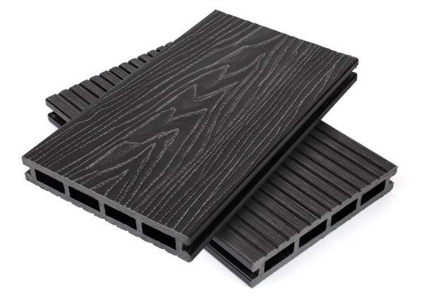 Террасная доская ДПК NanoWood Nature 3D пустотелая Графит купить в Евпатории