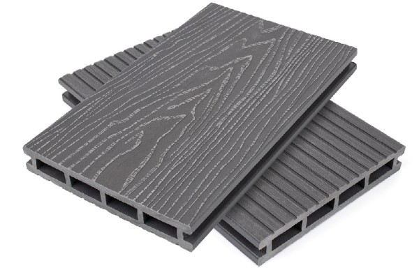 Террасная доская ДПК NanoWood Nature 3D пустотелая Серый купить в Евпатории
