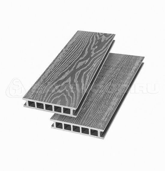 Террасная доска из ДПК SW-Fagus «SaveWood» пепельный купить в Евпатории