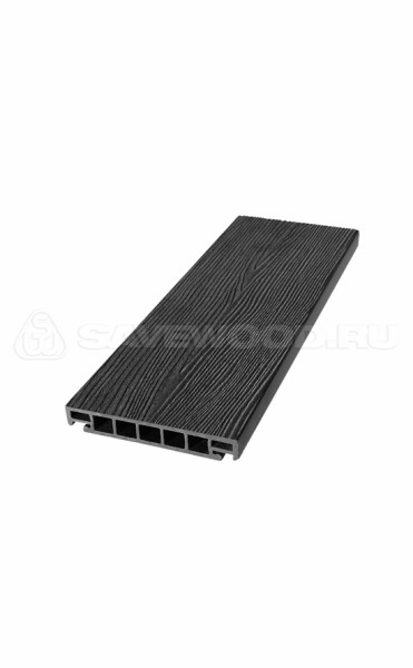 Террасная доска из ДПК SW Salix (S) (R) черный купить в Евпатории